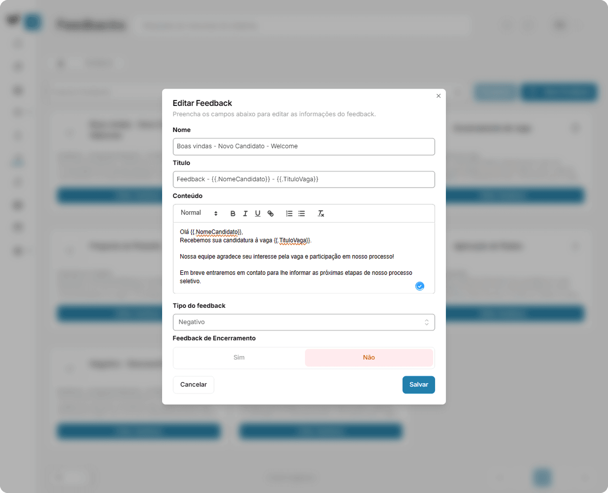 Avanci - Feedback Instantâneo